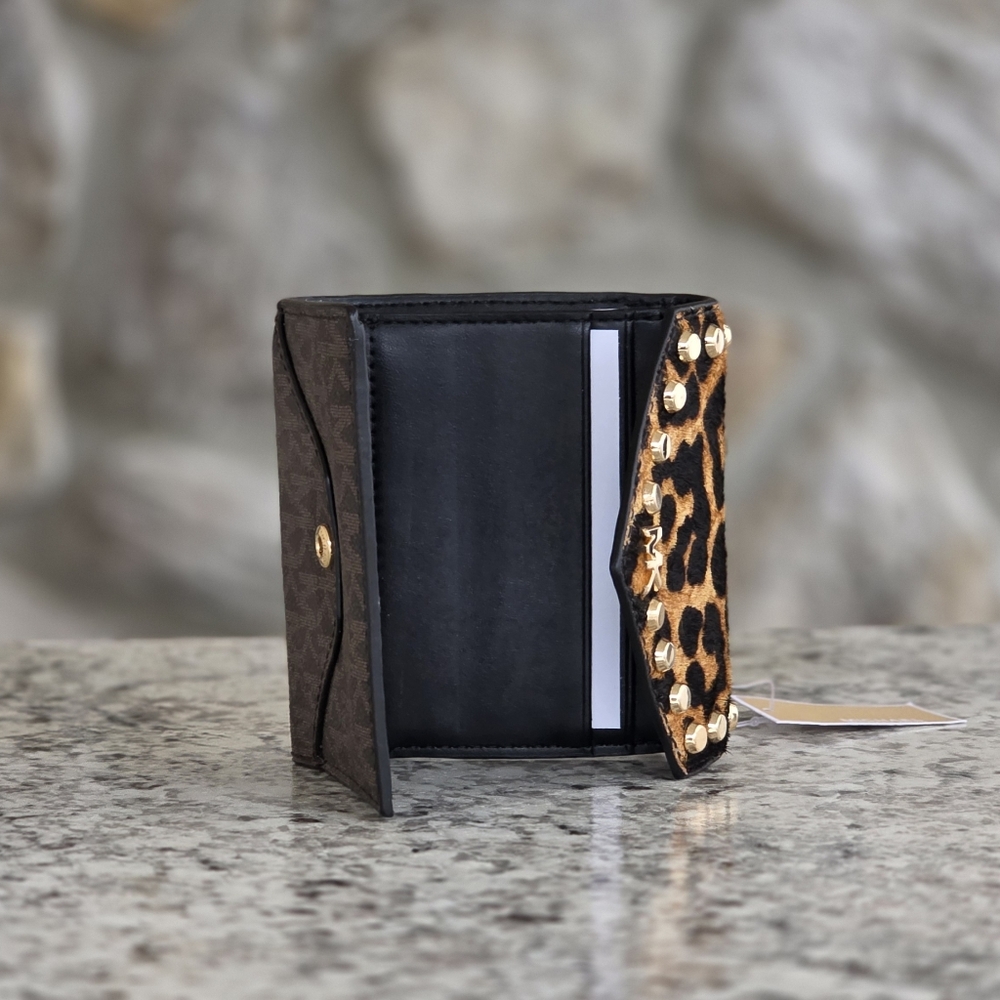 Michael Kors Mott Medium Trifold Wallet - Picture 3 of 7